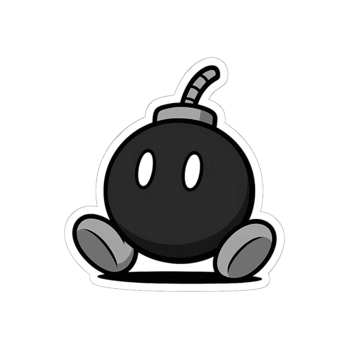 Bob-Omb Super Mario Sticker | Cute Vinyl Decal