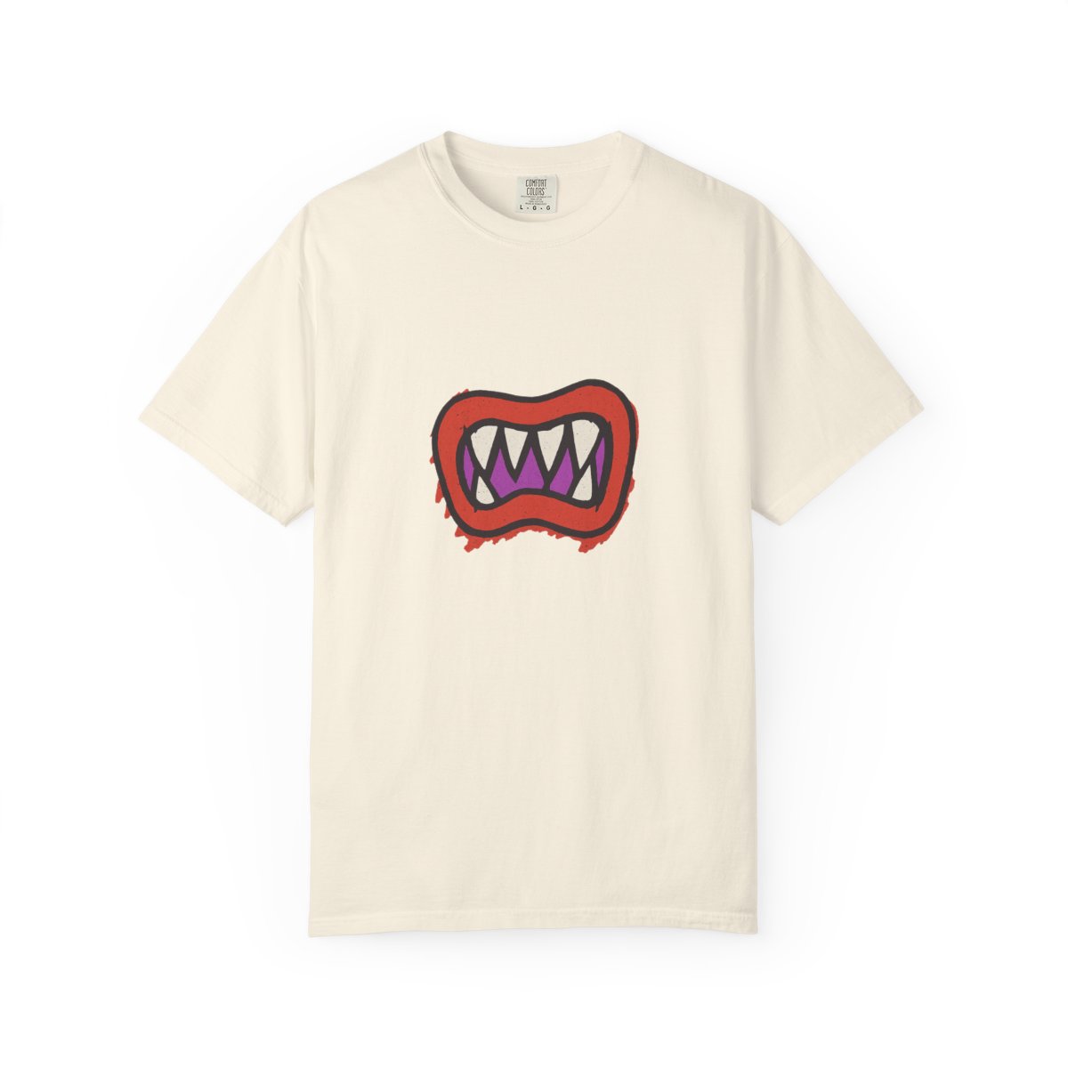 Fierce Snarling Beast Bold Graphic T-Shirt - Official t-shirts merchandise