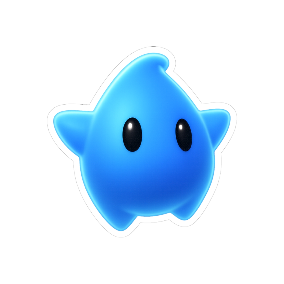 Blue Luma Ethereal Glow Mystical Sticker - Official stickers merchandise