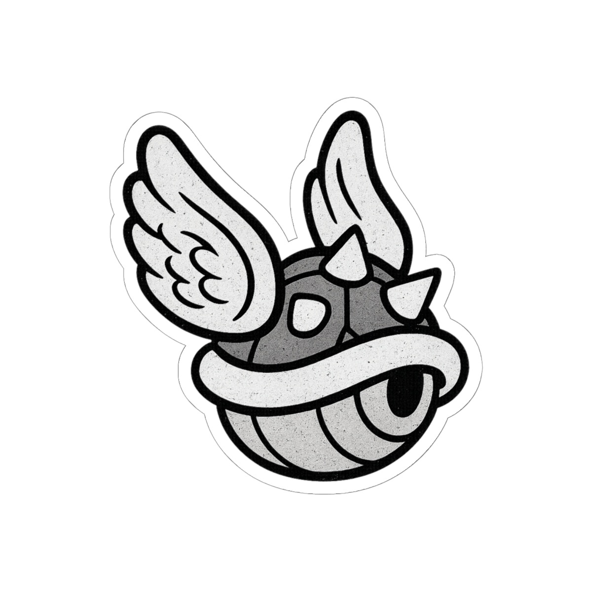Blue Shell Mario Kart Funny Sticker | Vinyl Decal