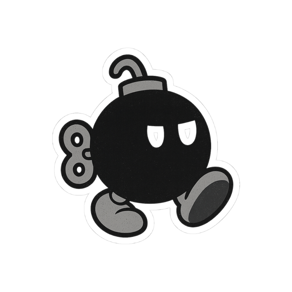 Bobby the Bob-Omb Cute Super Mario Sticker - Official stickers merchandise