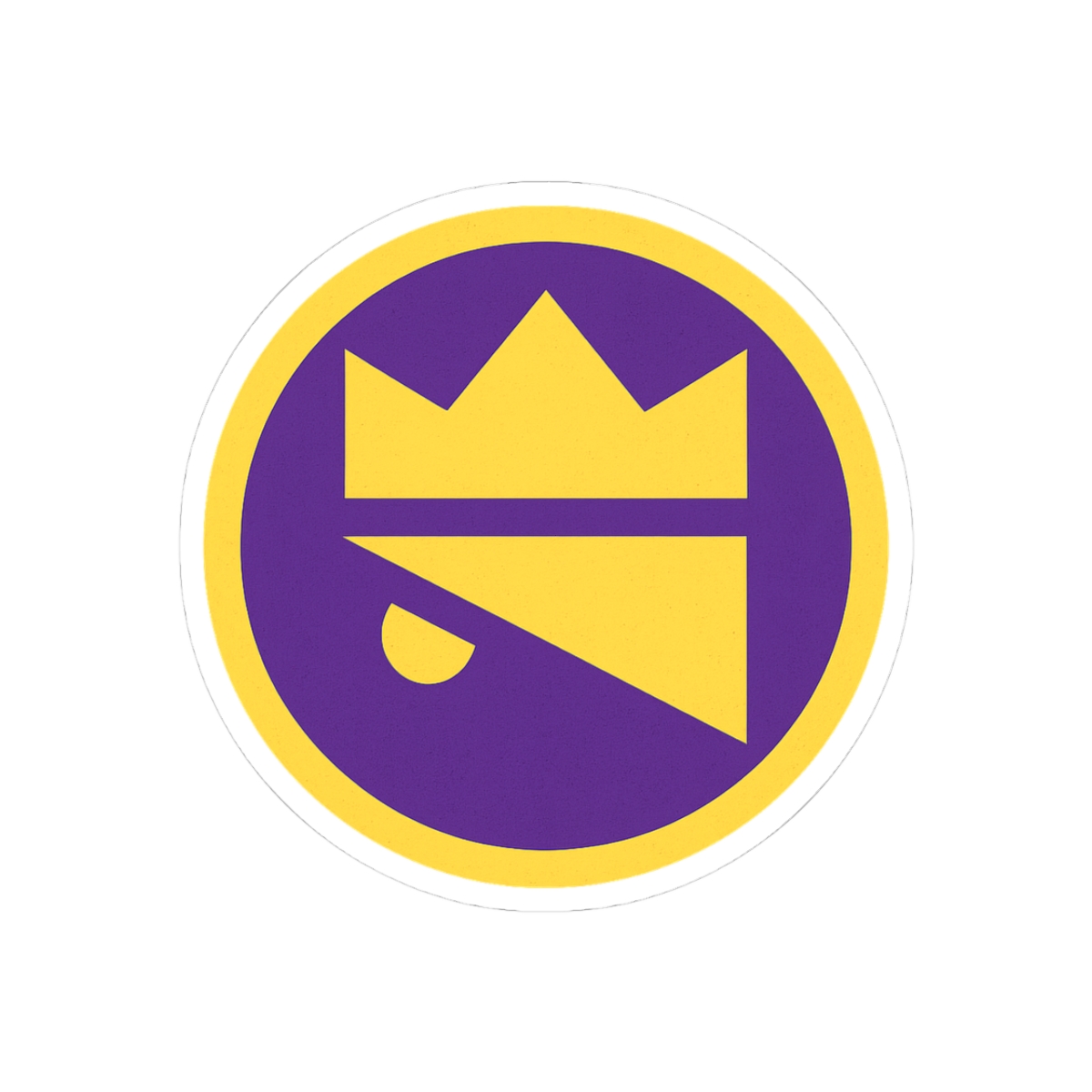 King Olly Regal Sticker - Official stickers merchandise