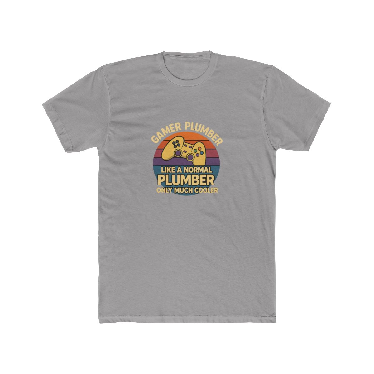 Pixel Plumber Mid-Jump Mario Nintendo Gamer Retro Game T-Shirt - Official t-shirts merchandise