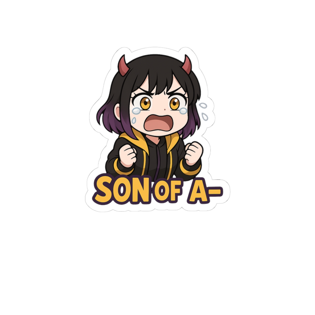 Rainhoe Son of a Mario Party Nintendo Gamer Sticker - Official stickers merchandise