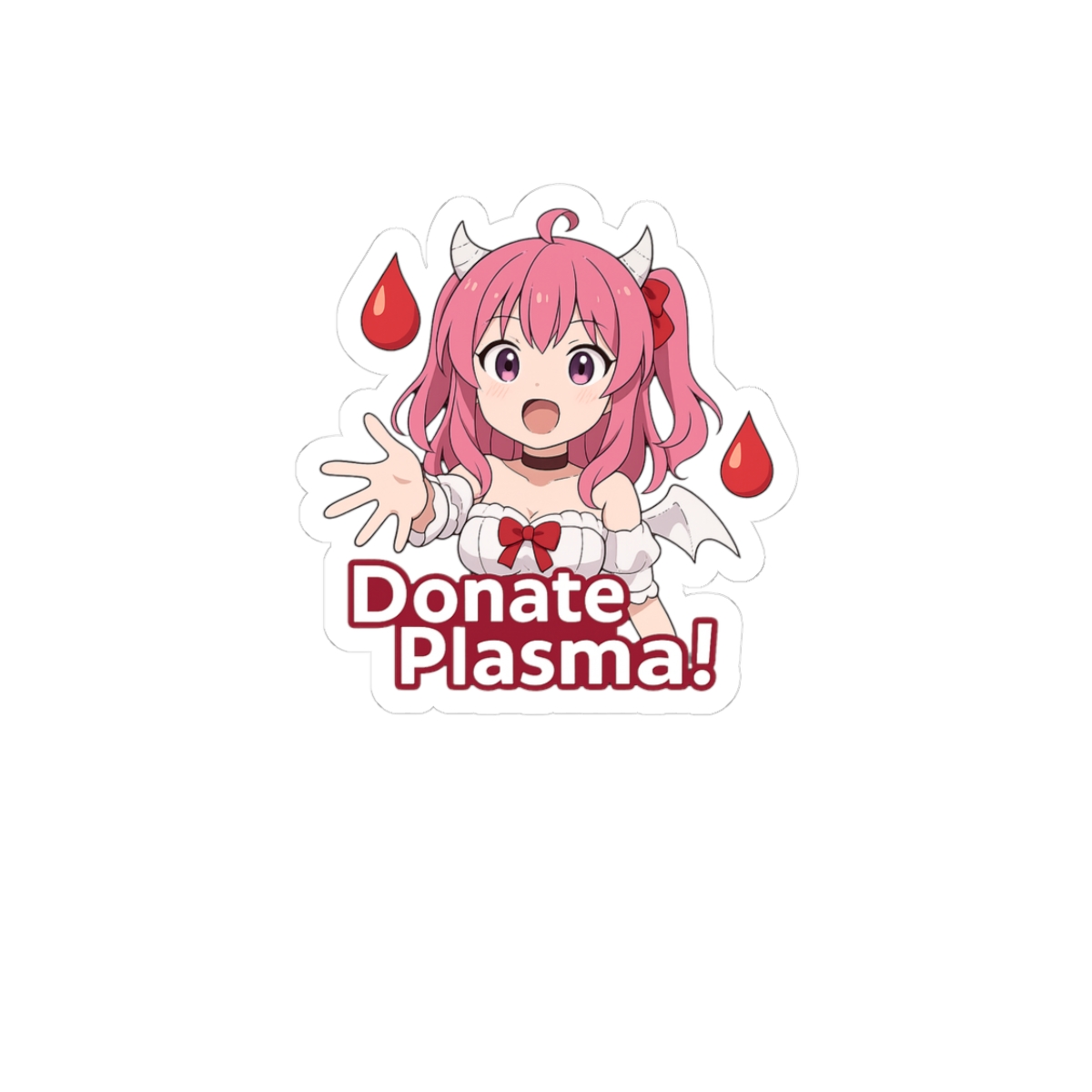 Ironmouse Mario Party Style Sticker 2nd Donate - Official stickers merchandise