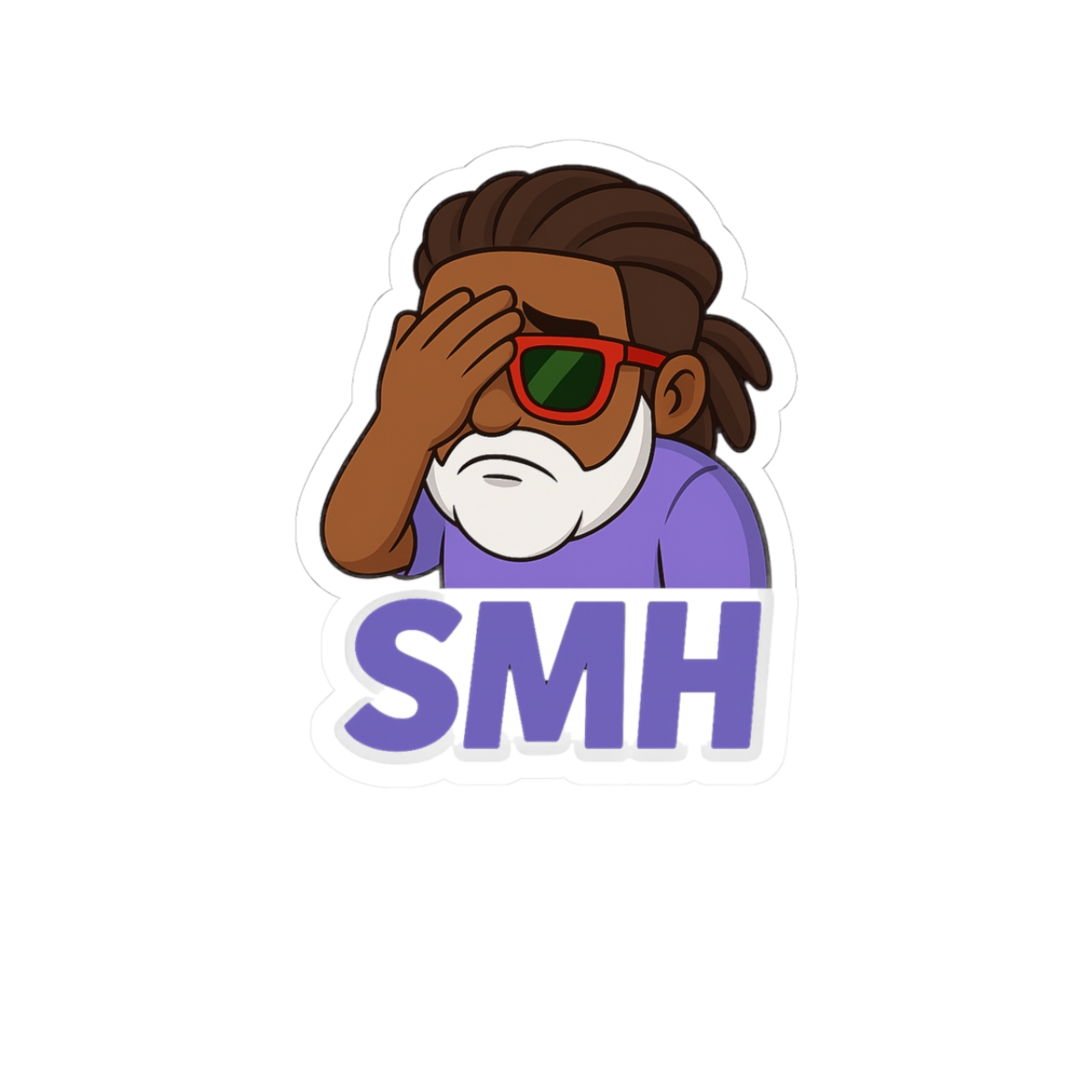YaBoyRoshi SMH Mario Party Gamer Sticker - Official stickers merchandise