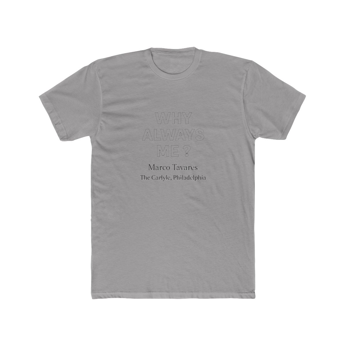 Why Always Me Balotelli Man City Soccer T-Shirt - Official t-shirts merchandise