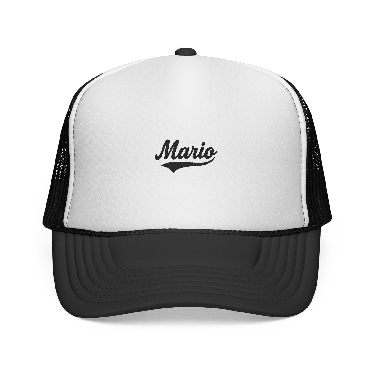 Classic Mario Trucker Snapback | Super Mario Hat, Nintendo Cap, Gamer Gift - Official hats merchandise