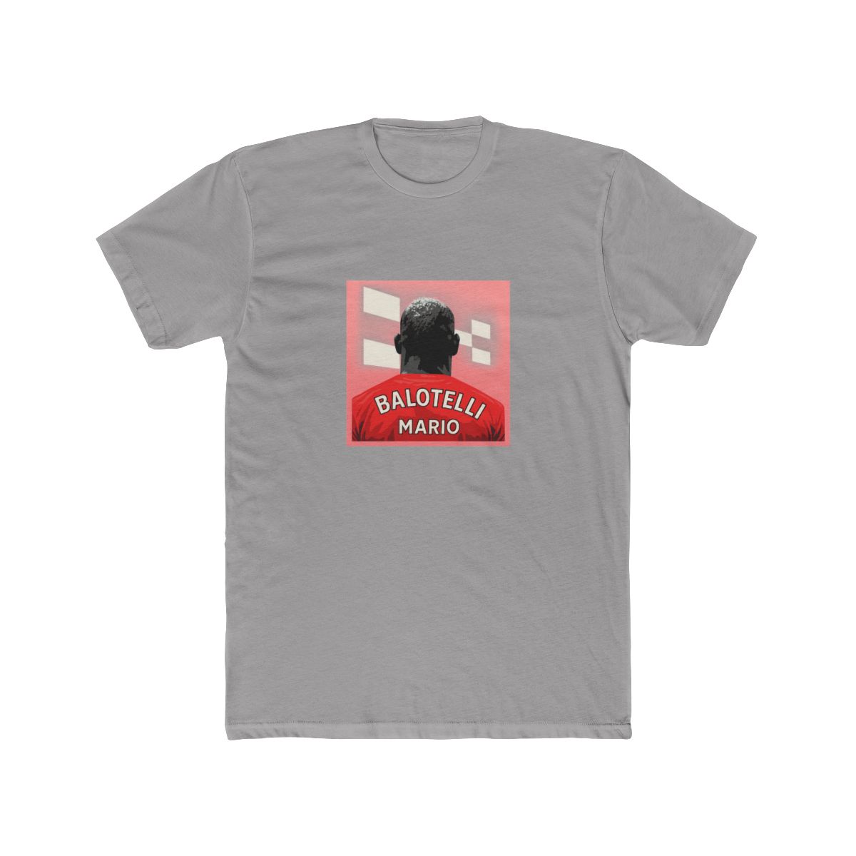 Mario Balotelli 45 – Retro Football Jersey Graphic Design T-Shirt - Official t-shirts merchandise
