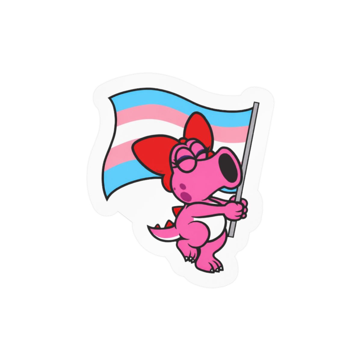 Prideful Birdo Sticker | Bold Vinyl Decal - Official stickers merchandise