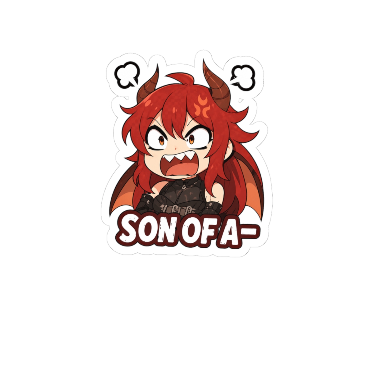 Zentreya Mario Party 'Son of a-' Funny VTuber Gaming Sticker - Official stickers merchandise