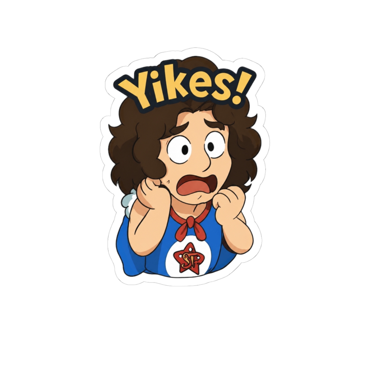 Danny Sexbang YIKES! NSP Mario Party Gamer Sticker - Official stickers merchandise