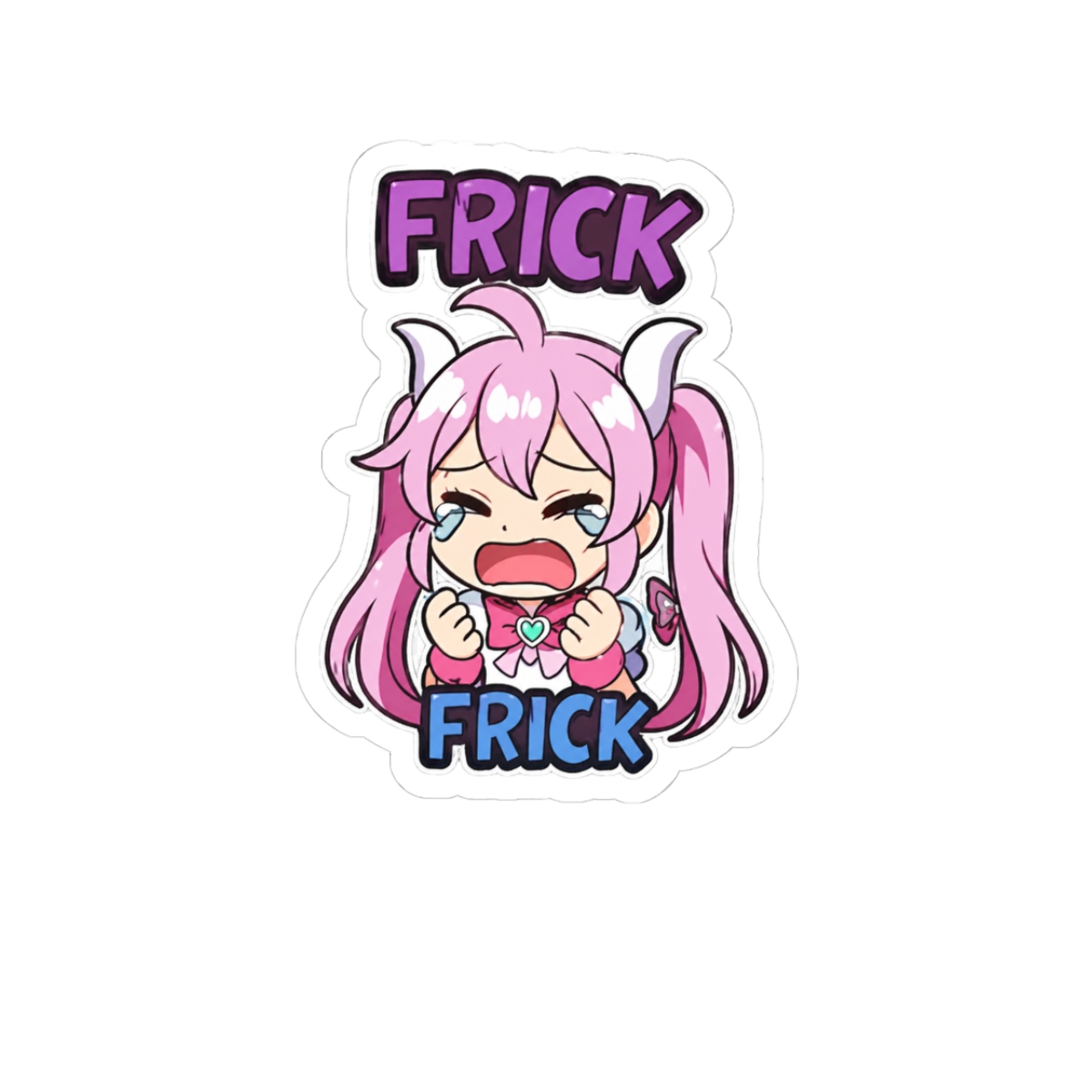 Chibi Mario Party Frick Frick Sticker - Official stickers merchandise