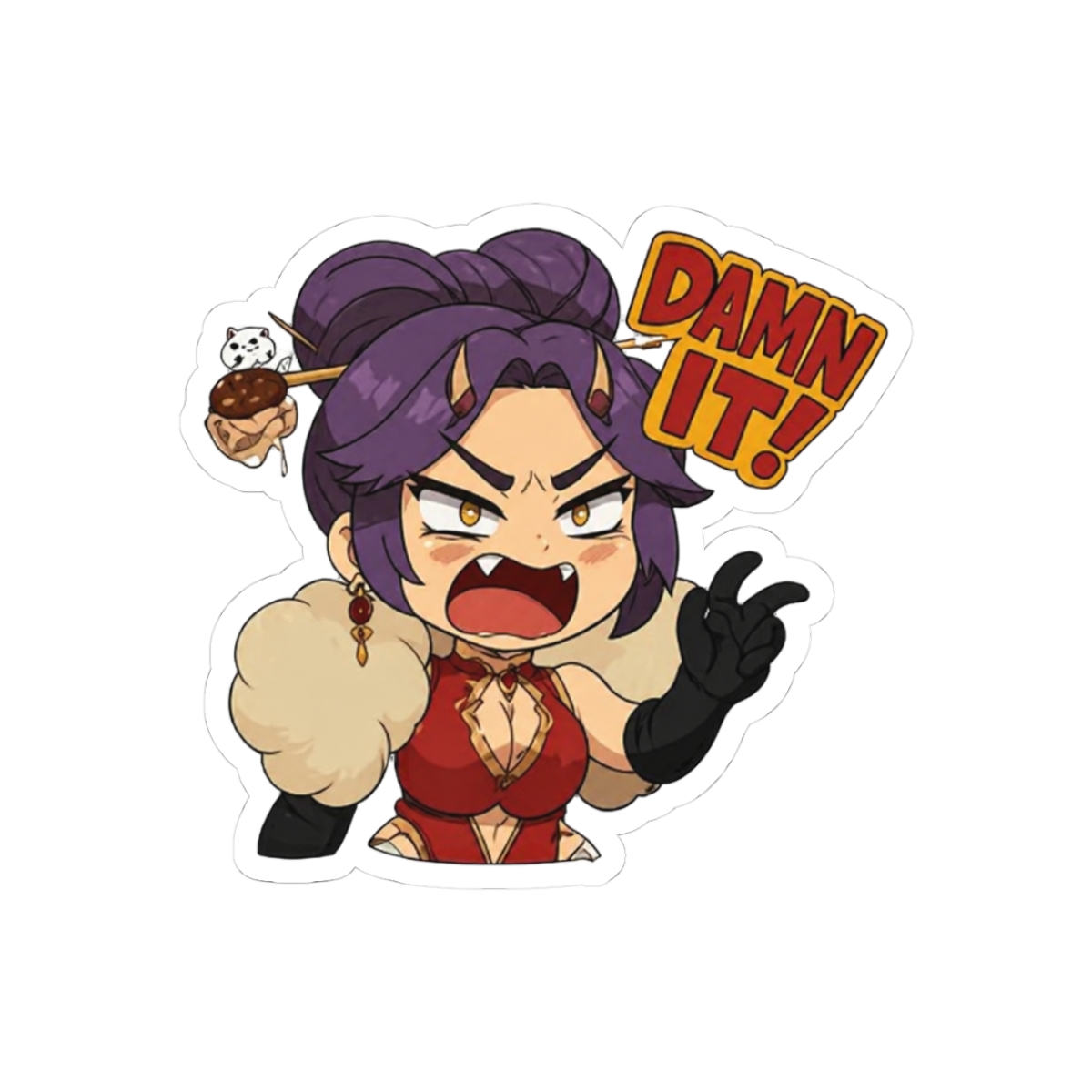 OniGiri AKA Giri Mario Party Style Funny Gamer Sticker - Official stickers merchandise