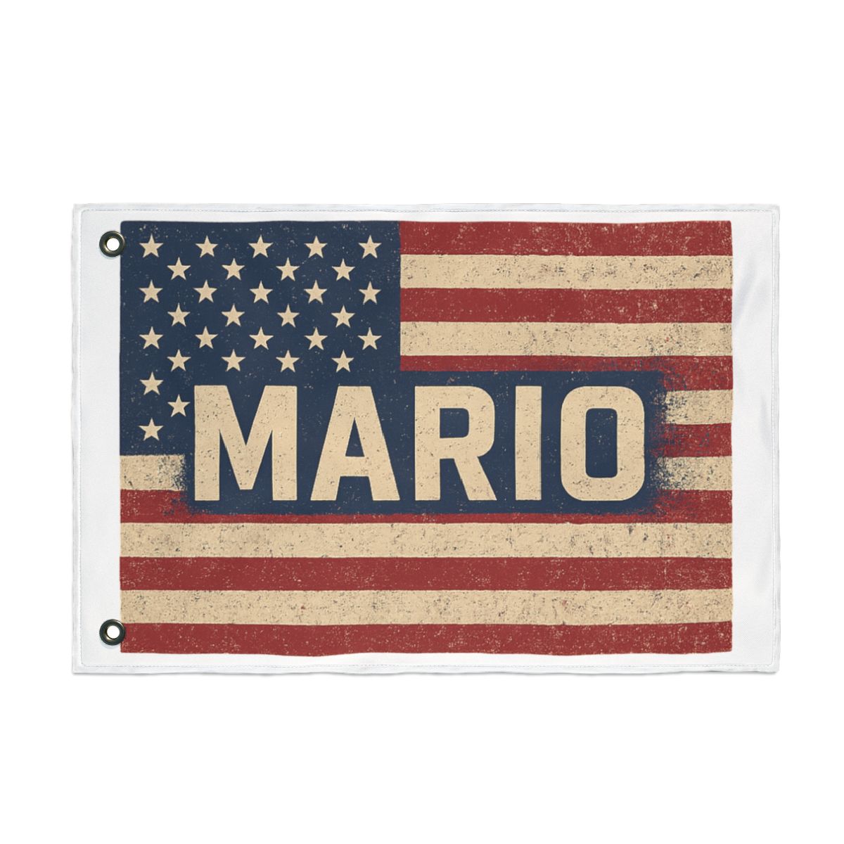 Mario First Name Shirt Mario Name American Flag - Official t-shirts merchandise