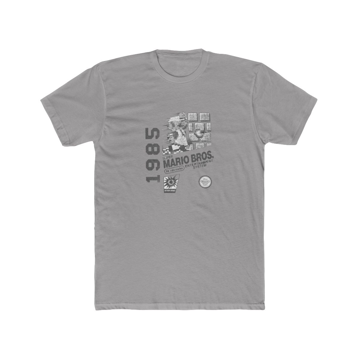 Super Mario Bros NES 1985 Retro 8-Bit Nintendo Game Cover - Official Gaming merchandise