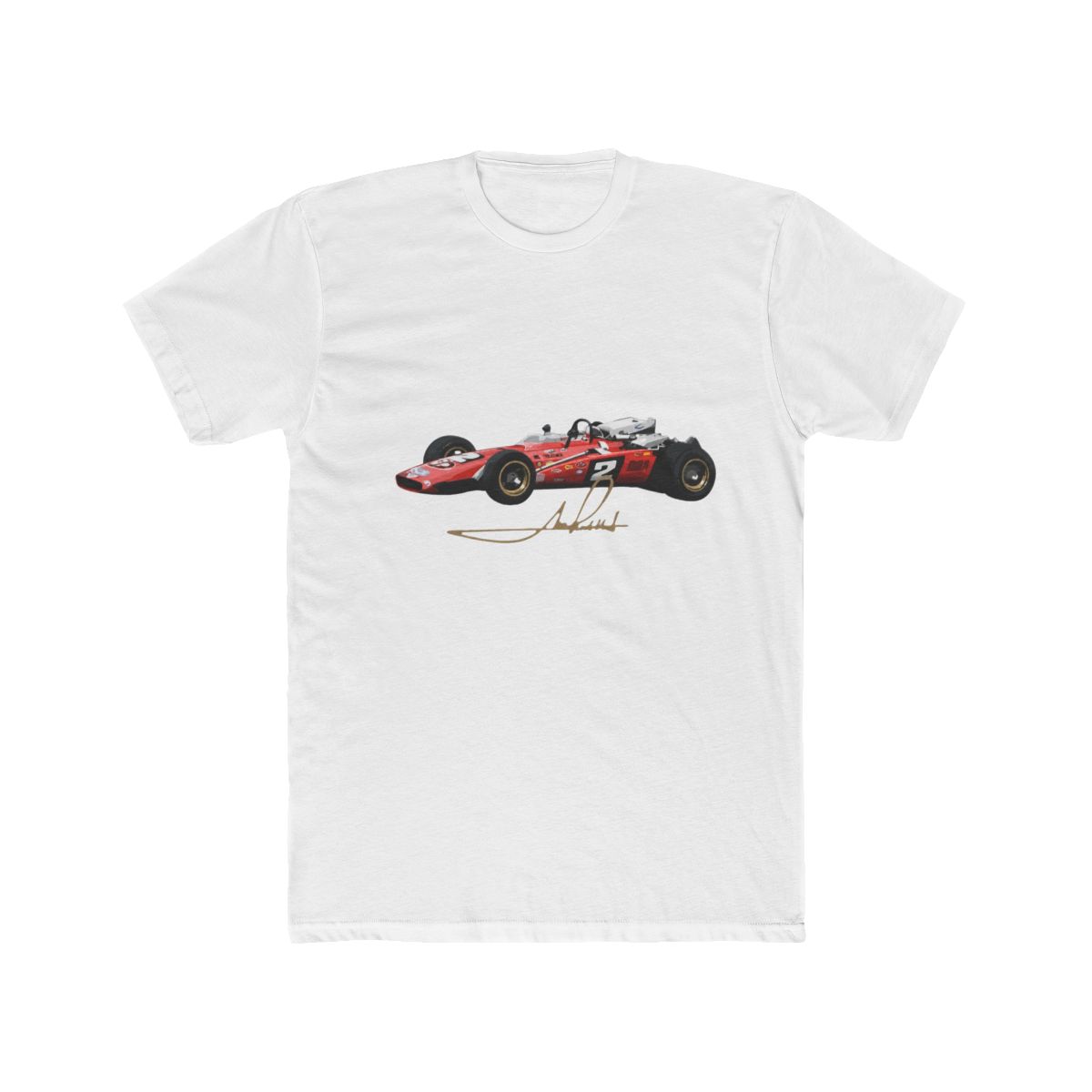 Mario Andretti 1969 STP Brawner Hawk T Shirt - Official t-shirts merchandise