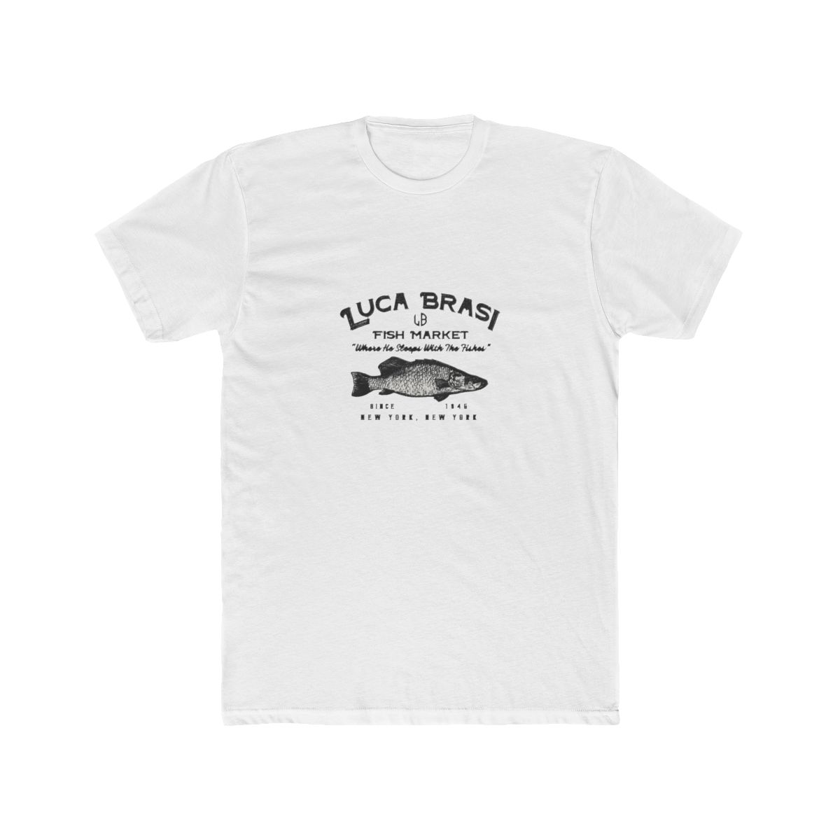 Luca Brasi Fish Market Worn Dks Mario T-Shirt - Official t-shirts merchandise