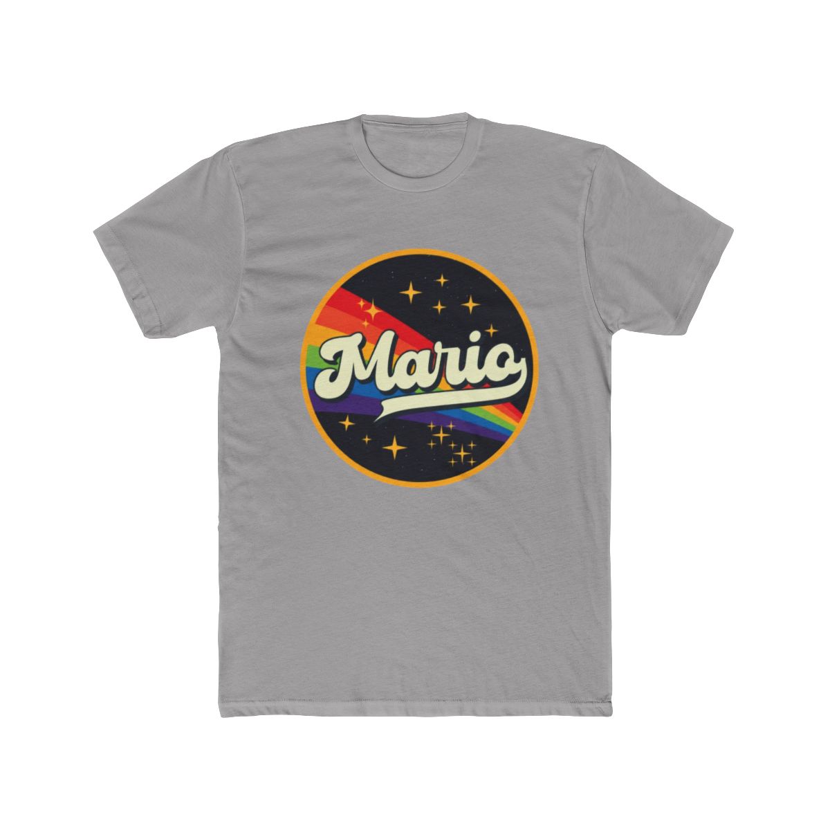Mario // Rainbow In Space Vintage Style T Shirt