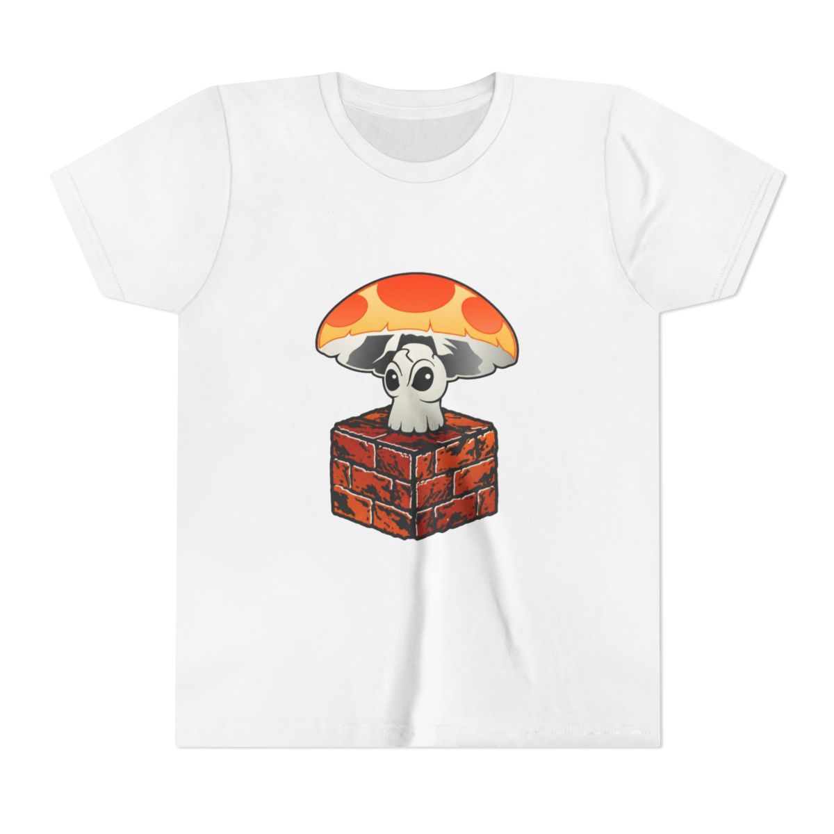 Classic Super Mushroom Kids T Shirt | Mario — official Mario T-Shirts