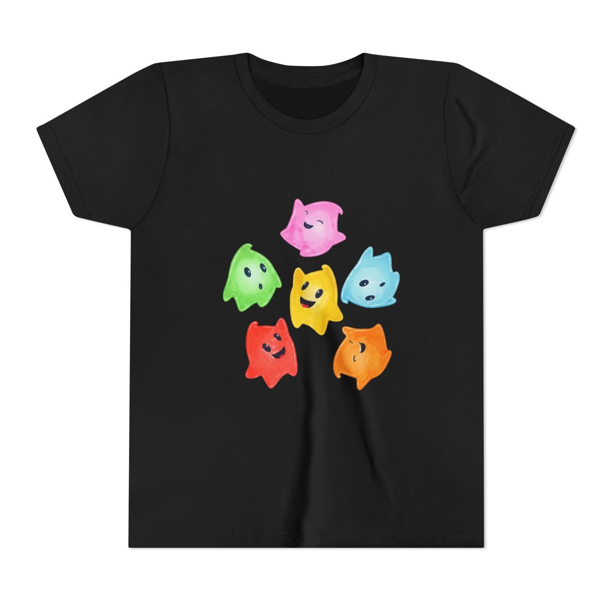 Nintendo Super Mario Galaxy Lumas Graphic Kids T Shirt - Official T-Shirts merchandise
